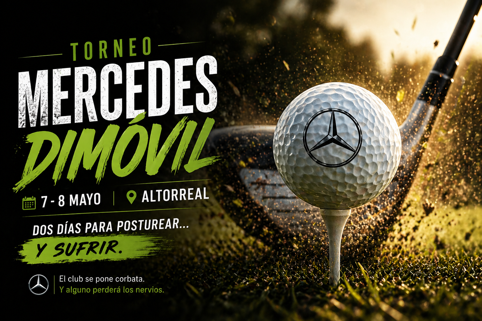 Hoy 28 de abril se abre la inscripción del Torneo Dimóvil Mercedes del 7 y 8 de mayo