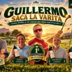 Guillermo saca la varita: viento, birdies y un vencejo que eligió mal el tee del 1